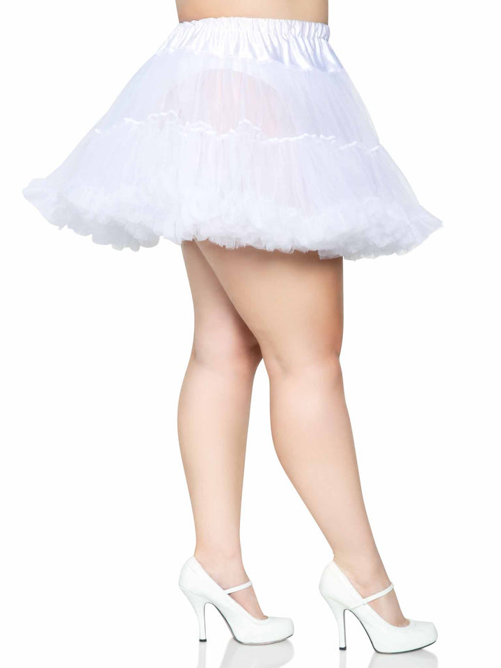 Leg Avenue Plus Size Layered Tulle Petticoat Costume Skirt