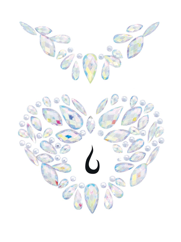All in One Body Jewel Sticker  Work of Heart Painting & Glitterbar