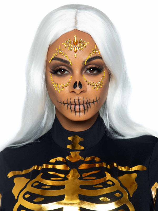Sexy Skeleton Bodysuit: Women's Halloween Outfits