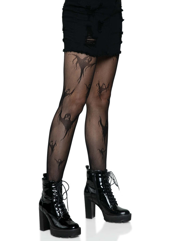 Leg Avenue Get Ghosted Fishnet Tights