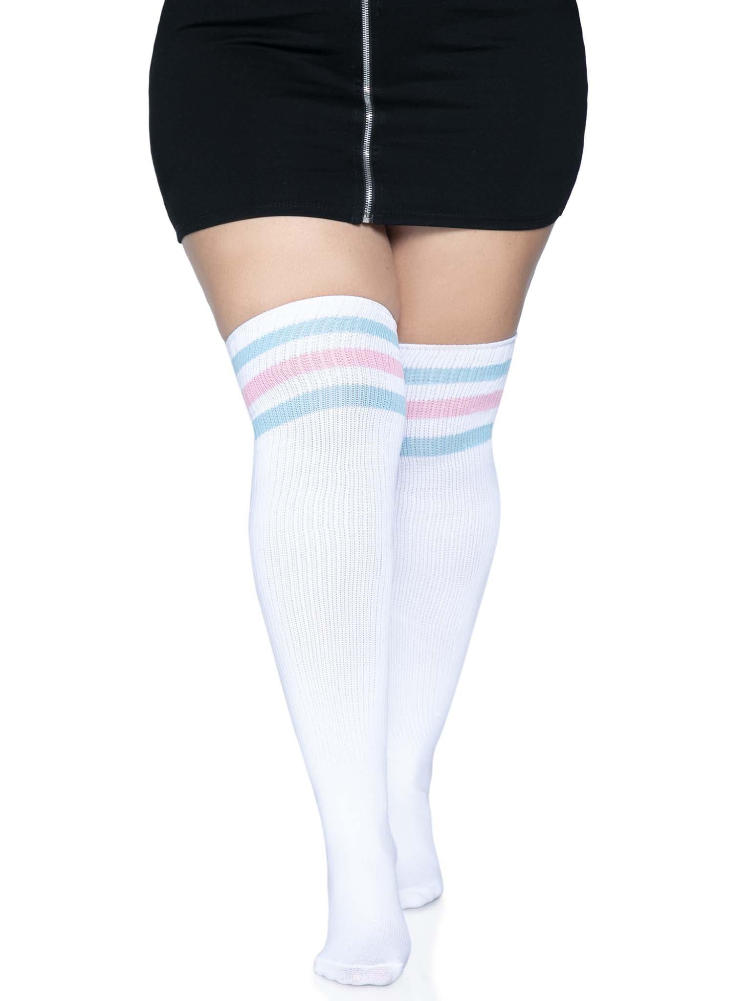 Athletic over sale the knee socks