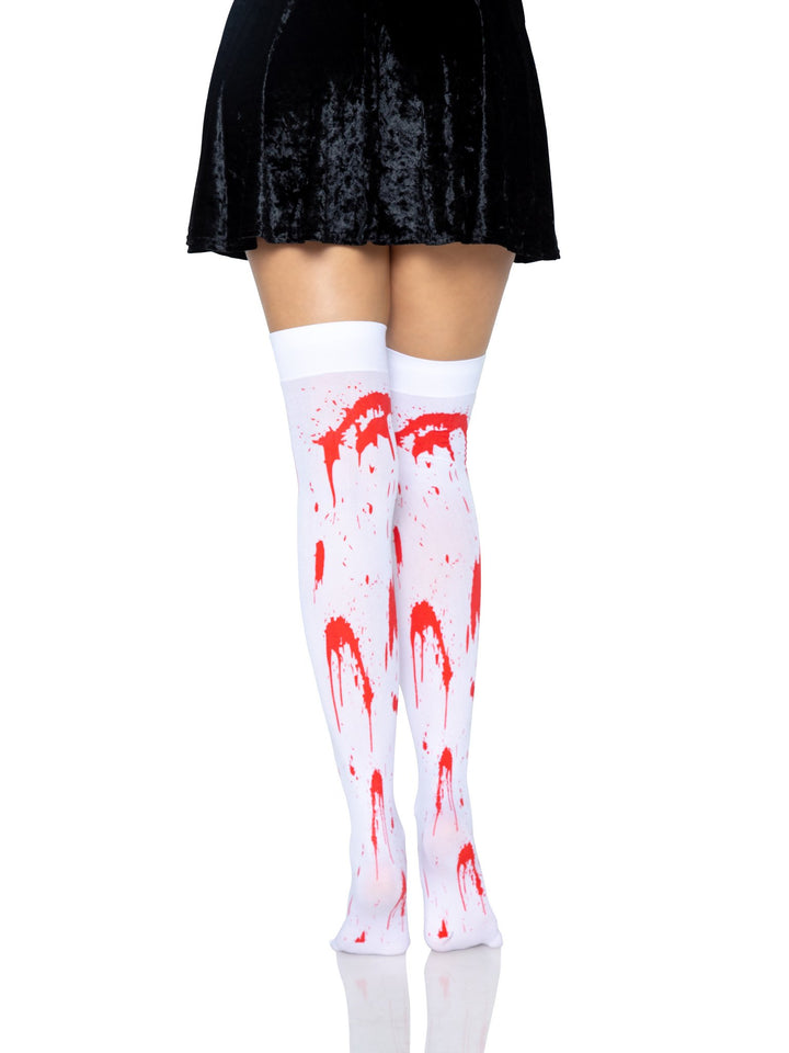 Leg Avenue Rhea Zombie Thigh High Stockings
