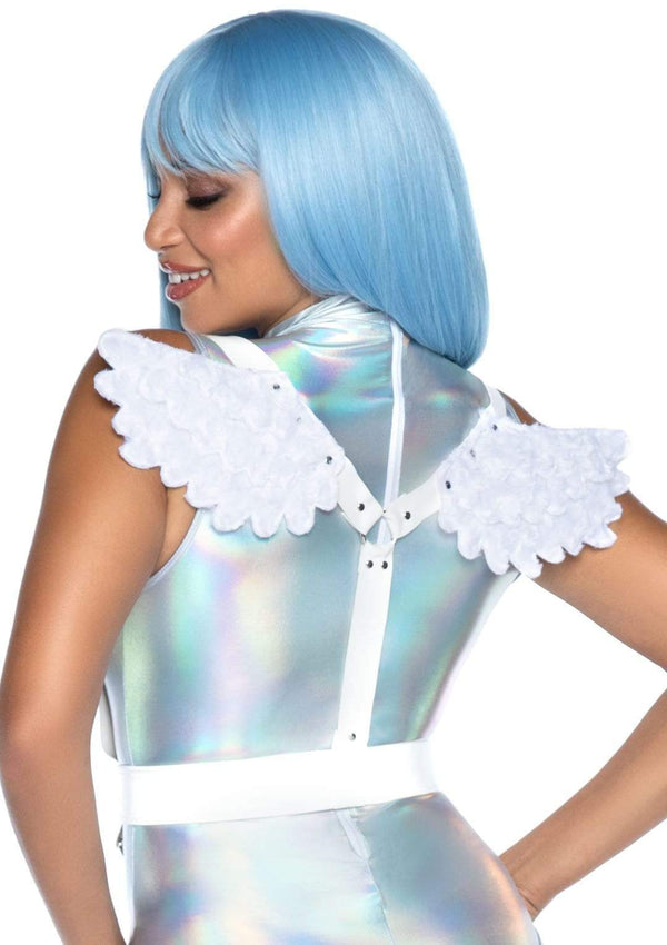 color_white | Leg Avenue Angel Wings Harness