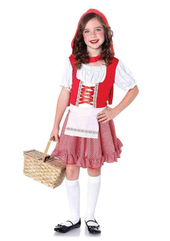 Leg Avenue Girl's Lil' Miss Red Riding Hood Costume