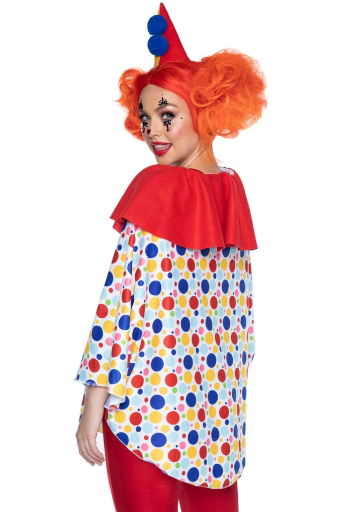 Leg Avenue Clown Poncho Set