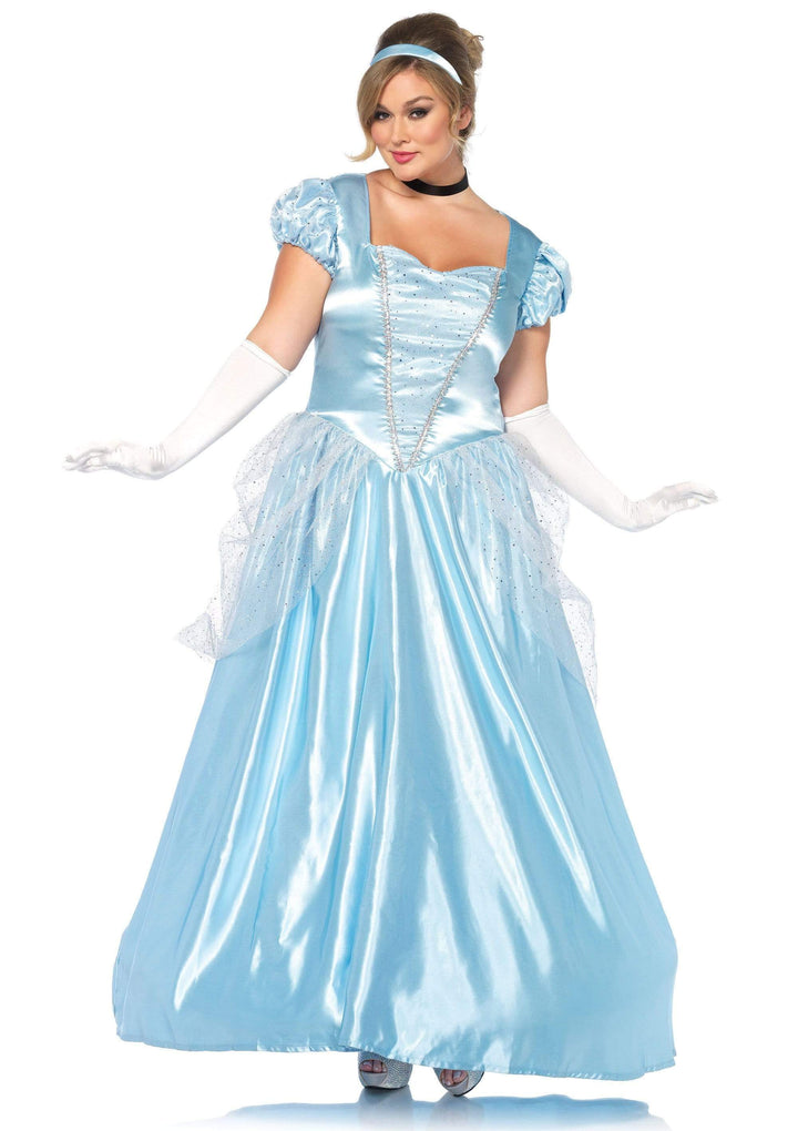 Plus Classic Cinderella Costume, Plus Halloween Costumes | Leg Avenue