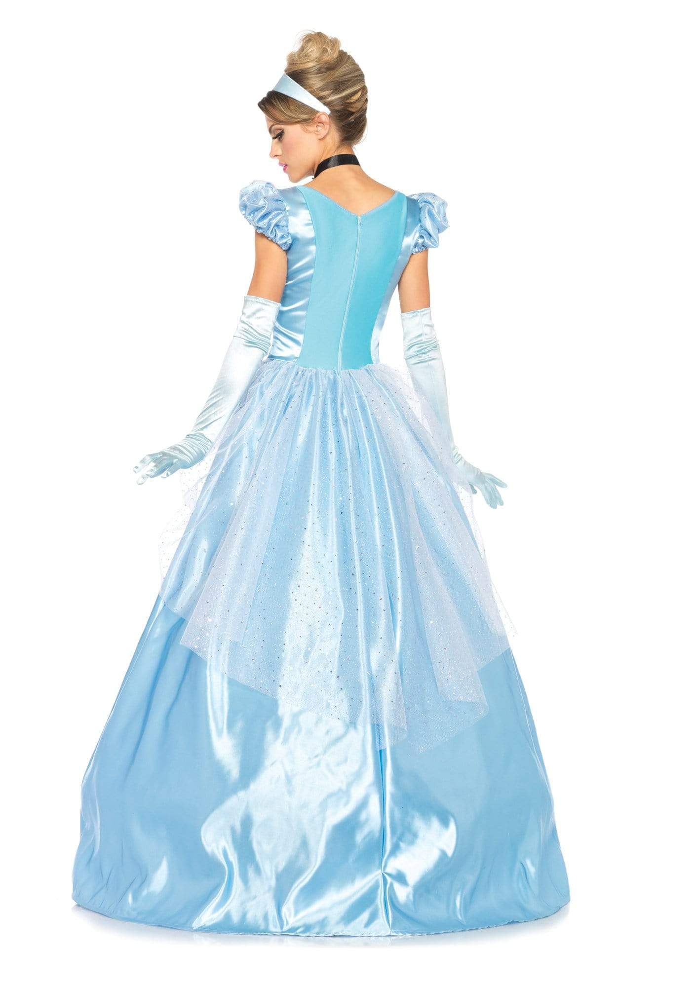 Women Cinderella Halloween Costume Disney Princess Cosplay Dress Takerlama