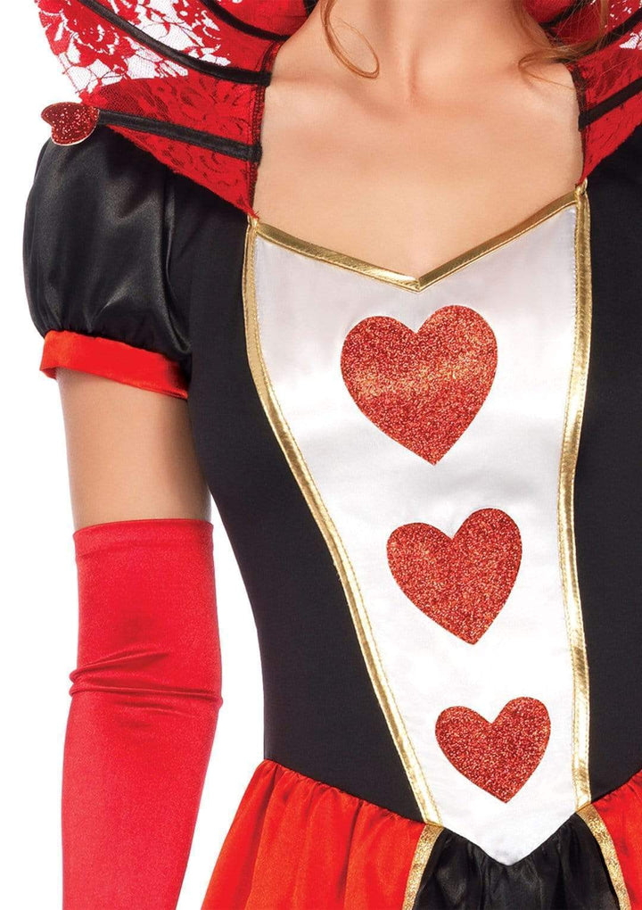Leg Avenue Deluxe Queen Of Hearts Costume