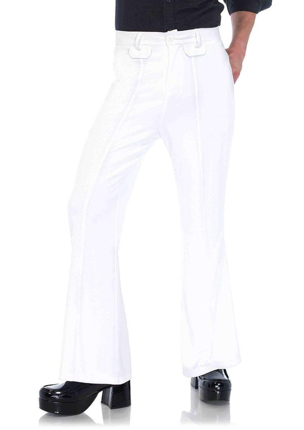 color_white | Leg Avenue 1970s Disco Bell Bottom Pants