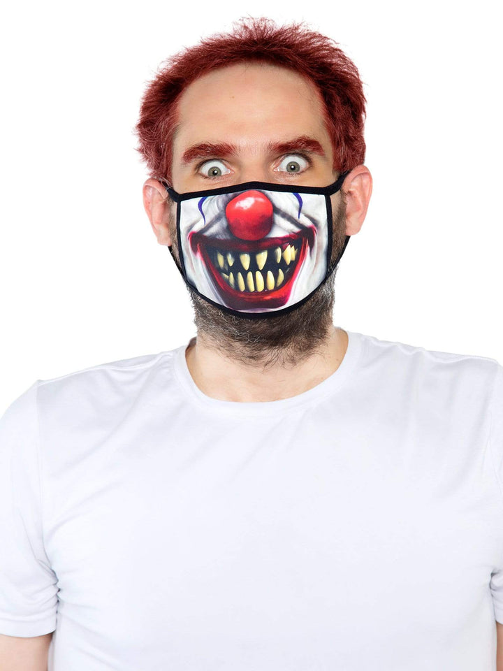 Leg Avenue Creepy Clown Face Mask