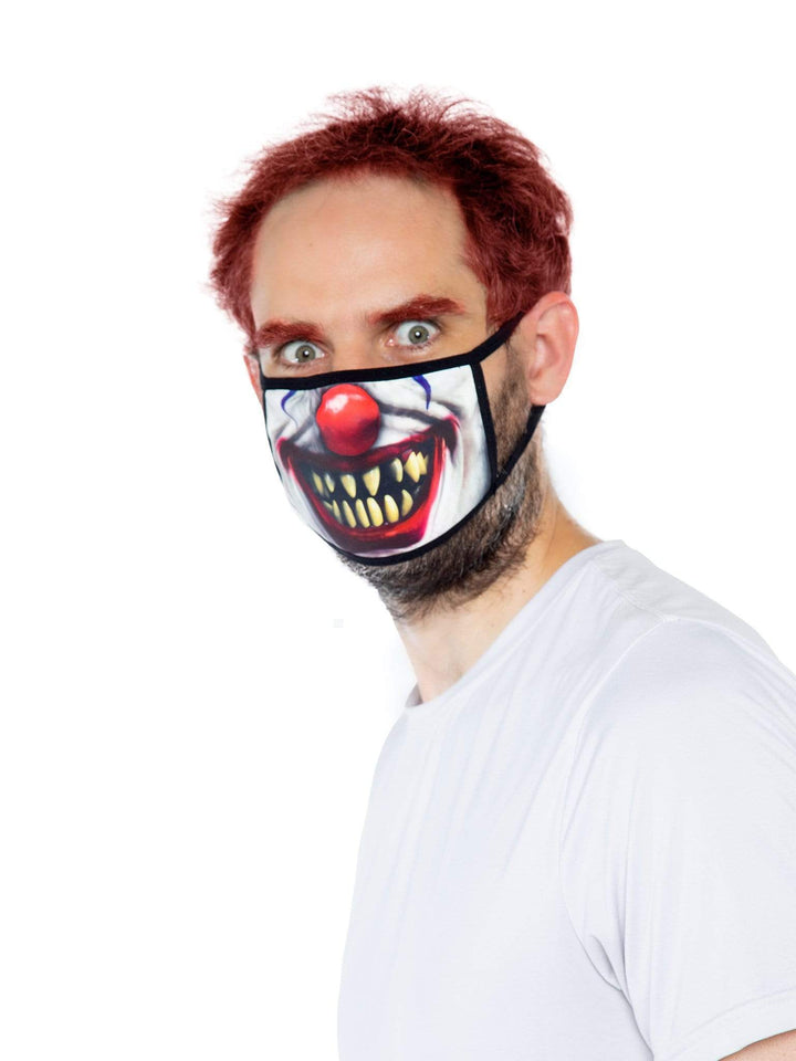 Leg Avenue Creepy Clown Face Mask
