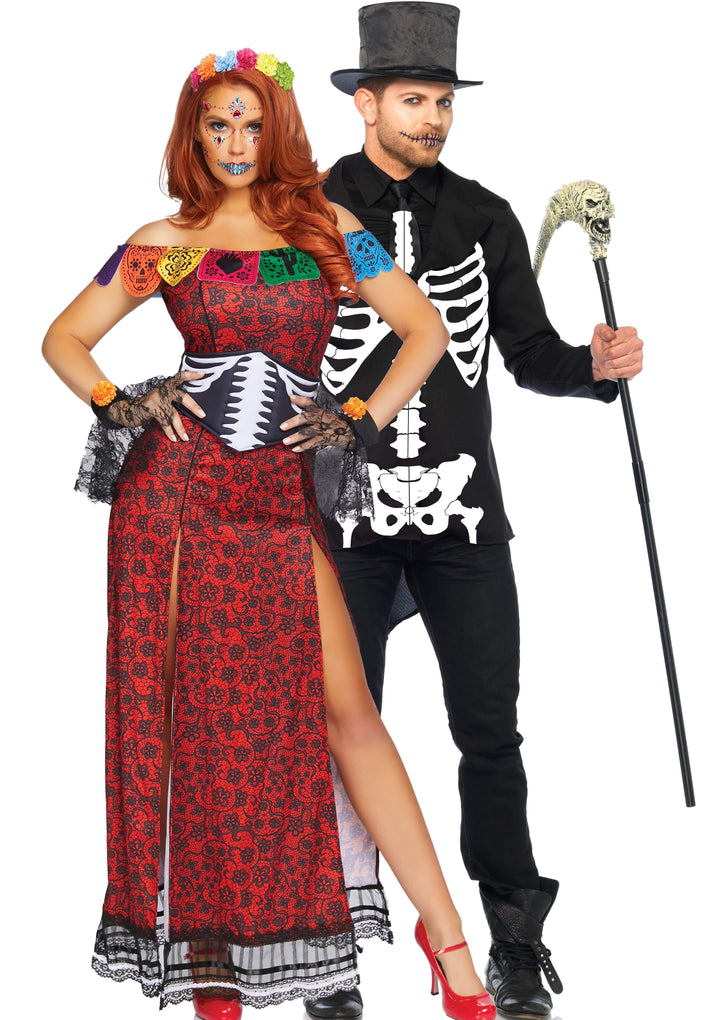 Leg Avenue Deluxe Day of the Dead Beauty Costume