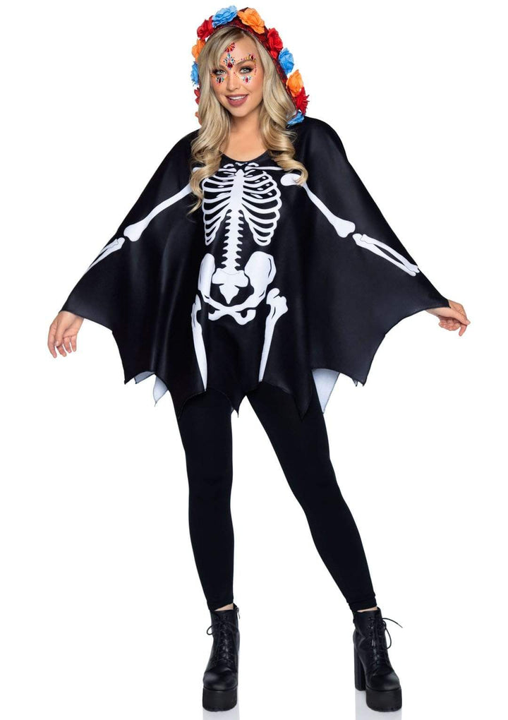 Leg Avenue Day of the Dead Poncho