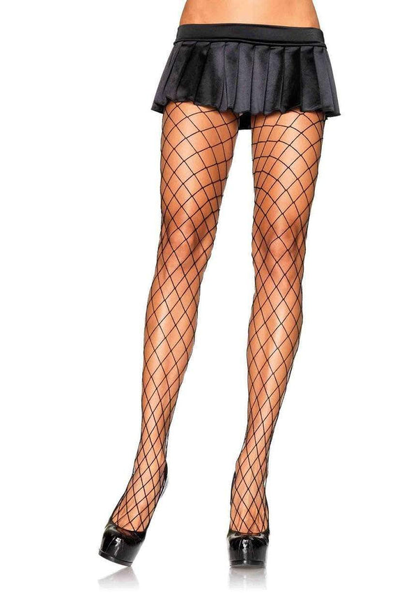 color_black | Leg Avenue Xena Spandex Diamond Tights