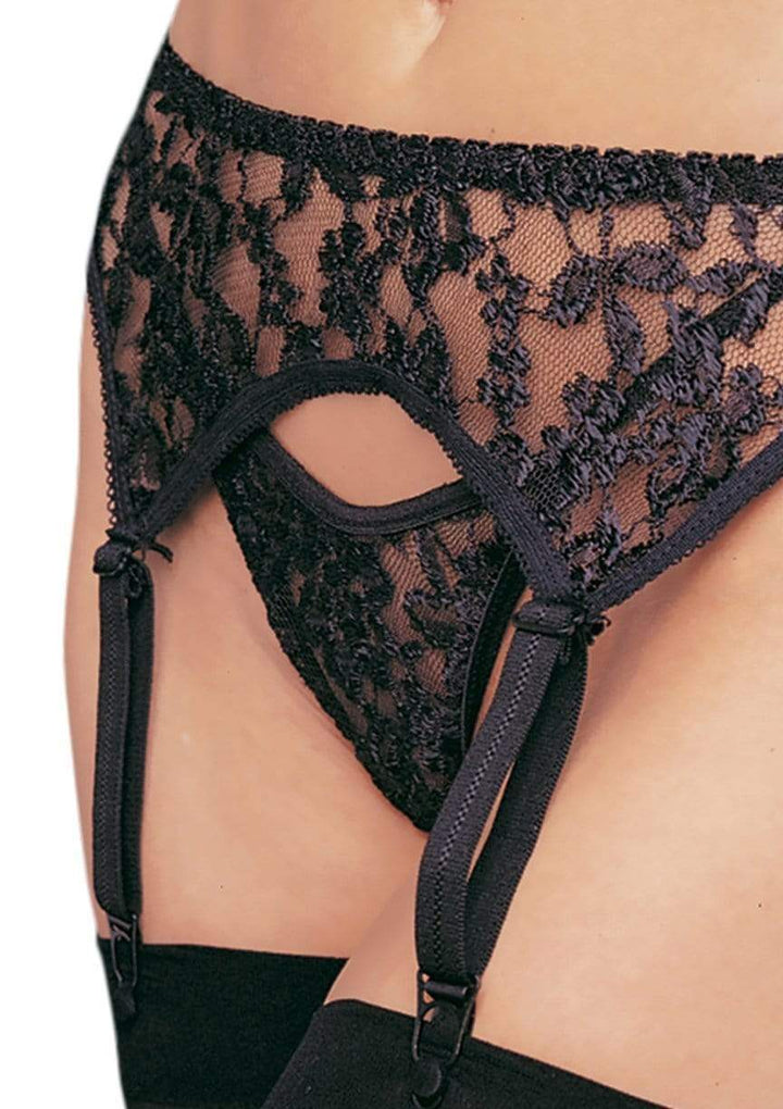 Leg Avenue Lolita Garter Belt & Thong Set