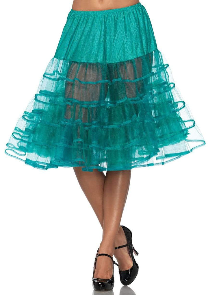 Leg Avenue Knee Length Layered Petticoat Costume Skirt