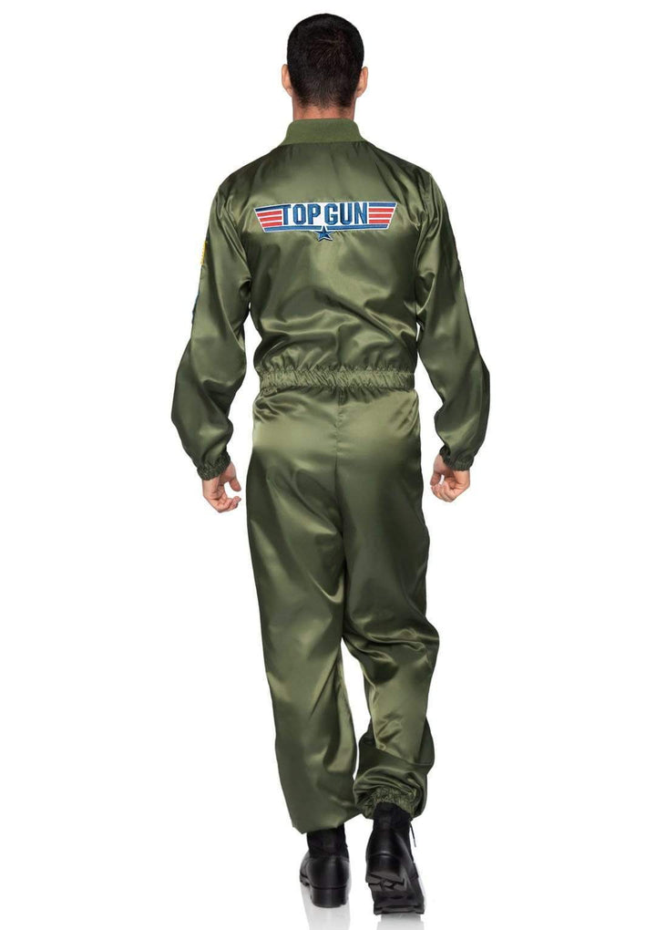 Leg Avenue Men's Top Gun Costume Parachute Flight Suit