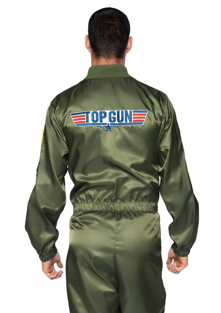 Leg Avenue Men's Top Gun Costume Parachute Flight Suit