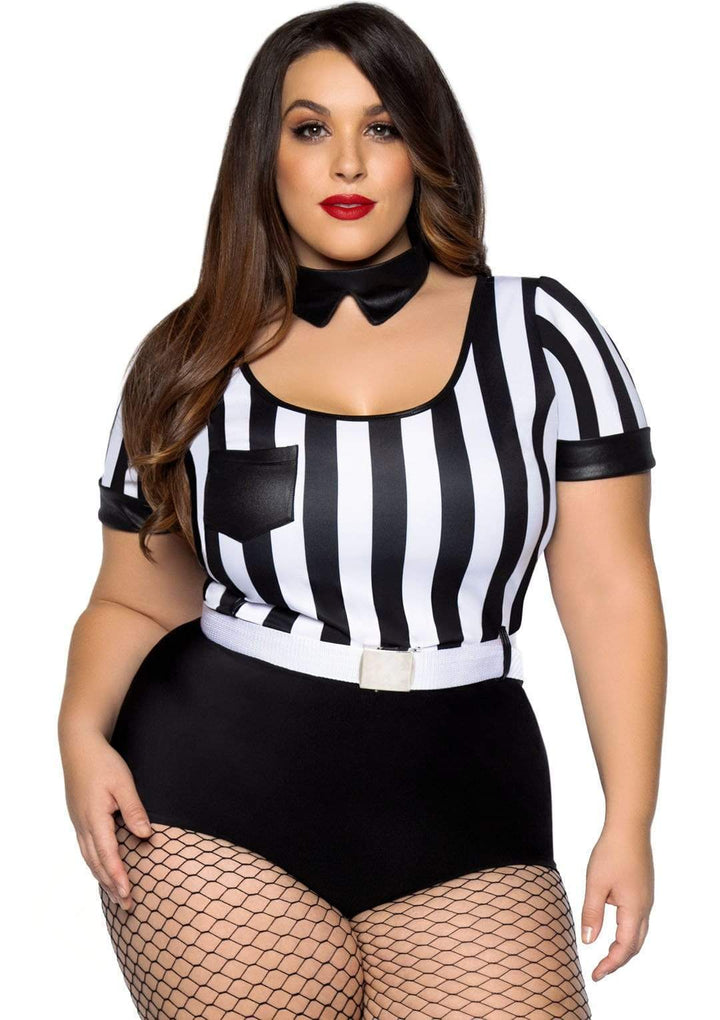 Plus Size Referee Costume, Adult Halloween Costumes