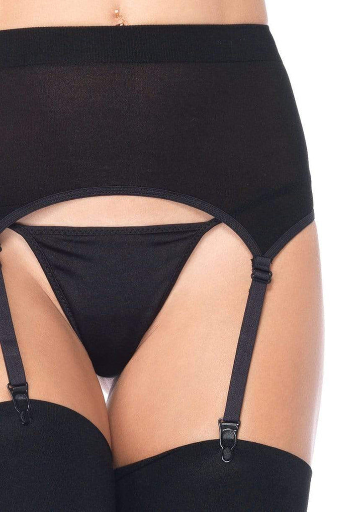 Leg Avenue Plus Zara Sheer Garter Belt Stockings