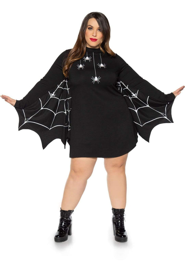 Leg Avenue Womens Halloween Costume 2 Piece Glitter Cloak and Devil Horns