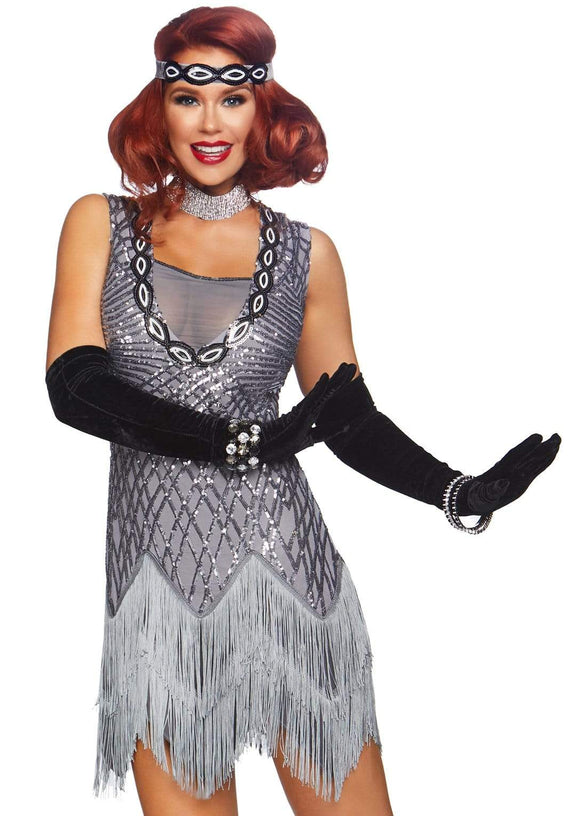 Roaring Roxy Flapper Costume, Women's Halloween Costumes | Leg Avenue