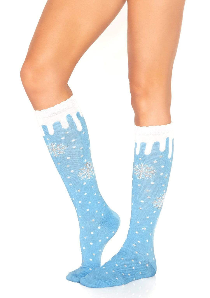 Leg Avenue Snowflake Socks