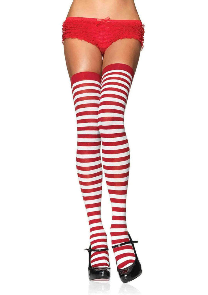 Leg Avenue Cari Striped Stockings