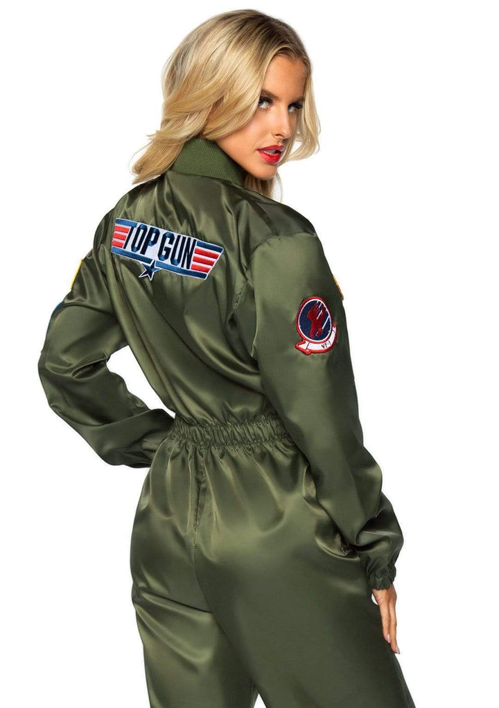 Leg Avenue Top Gun Costume Parachute Flight Suit